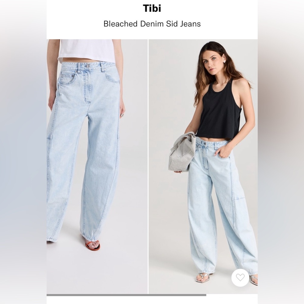 ***SOLD***Tibi Sid jeans